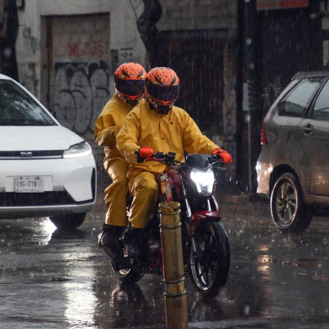 Una fuerte lluvia acompañada de granizo se registró la tarde de este viernes. Foto: Cuartoscuro